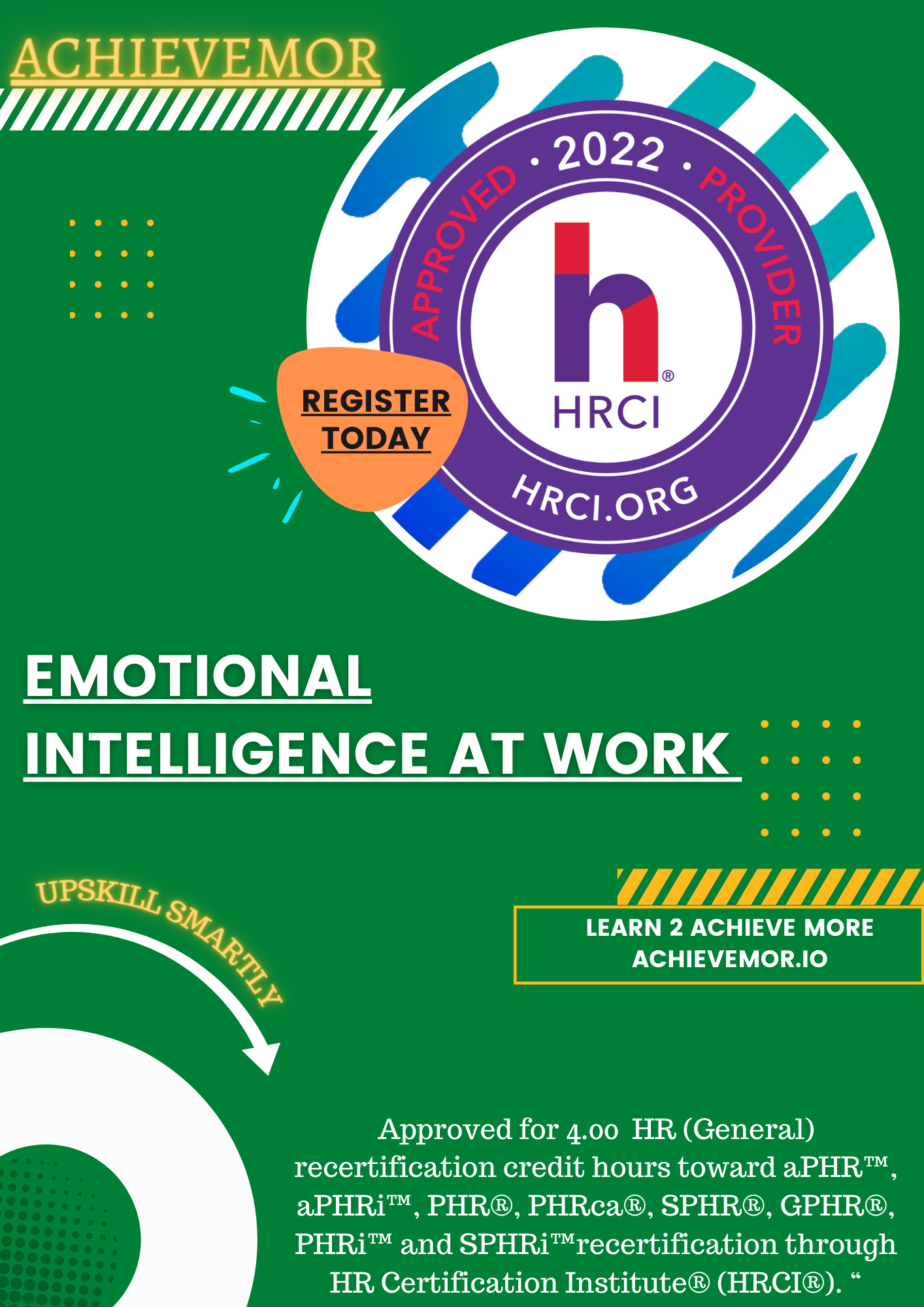 4.00 HR CERTIFIED EMOTIONAL INTELLIGENCE AT WORK